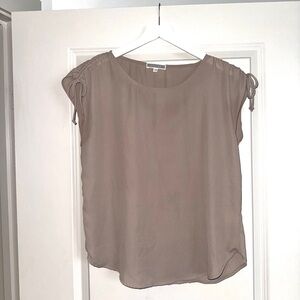 Pleione Tie-Shoulder Blouse